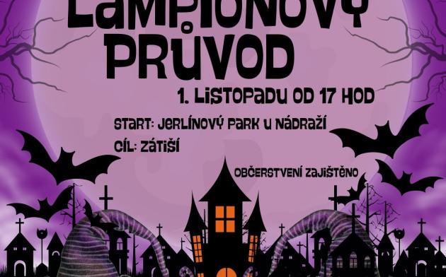 Strašidelný lampionový průvod 